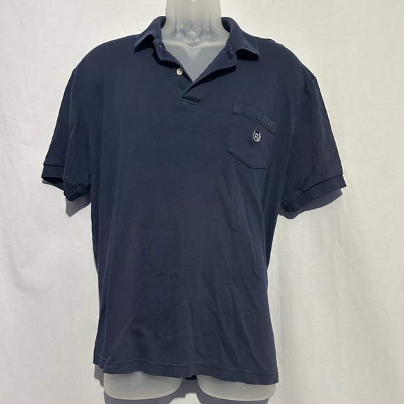 Chaps Other - Chaps Men’s Navy Polo Shirt Size L